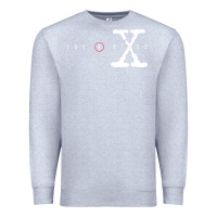 Heather Grey the x files [tb] Premium Sweatshirt - PixelWave