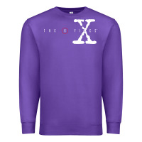Purple the x files [tb] Premium Sweatshirt - PixelWave