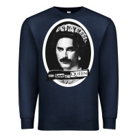 Navy god save the quen king music Premium Sweatshirt - PixelWave
