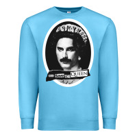 Ocean Blue god save the quen king music Premium Sweatshirt - PixelWave