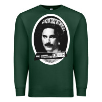 Sports Green god save the quen king music Premium Sweatshirt - PixelWave
