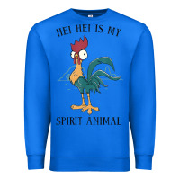 True Royal Moana Hei Hei Is My Spirit Animal Portrait Premium Sweatshirt - PixelWave