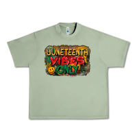 Juneteenth Vibes Only Urban Heavy Tee | Teevron