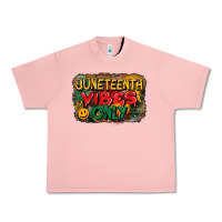 Salmon juneteenth vibes only Urban Heavy Tee - CowGirlArtShop