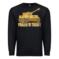 Black panzer vi tiger i tank gift ww2 german army tanks Premium Sweatshirt - Craftify