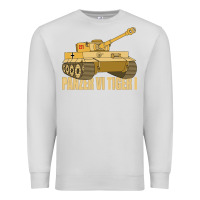 Dove Grey panzer vi tiger i tank gift ww2 german army tanks Premium Sweatshirt - Craftify