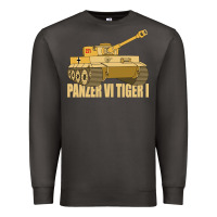 Smoke panzer vi tiger i tank gift ww2 german army tanks Premium Sweatshirt - Craftify