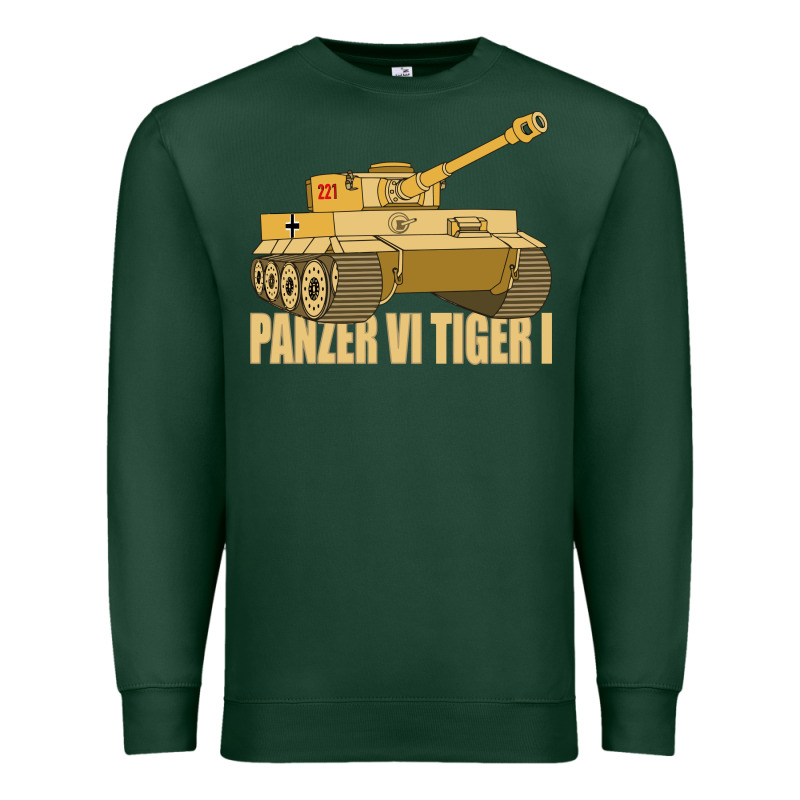 Panzer Vi Tiger I Tank Gift Ww2 German Army Tanks Premium Sweatshirt by Craftify | Teevron