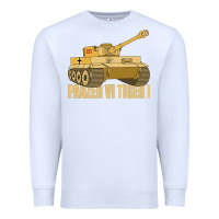 White panzer vi tiger i tank gift ww2 german army tanks Premium Sweatshirt - Craftify