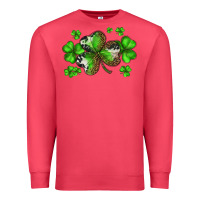 Cardinal st. patricks day shamrocks Premium Sweatshirt - BarkalooDesign