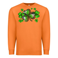 Carrot st. patricks day shamrocks Premium Sweatshirt - BarkalooDesign