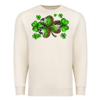 Sandshell st. patricks day shamrocks Premium Sweatshirt - BarkalooDesign