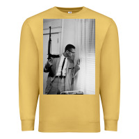 Antique Gold malcolm x Premium Sweatshirt - Craftify