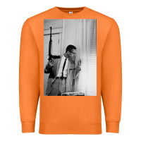 Carrot malcolm x Premium Sweatshirt - Craftify