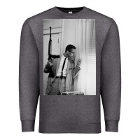 Charcoal Heather malcolm x Premium Sweatshirt - Craftify