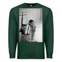 Sports Green malcolm x Premium Sweatshirt - Craftify
