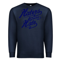 Navy hater gonna hate Premium Sweatshirt - Craftify