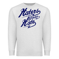 Oatmeal Heather hater gonna hate Premium Sweatshirt - Craftify