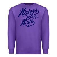 Purple hater gonna hate Premium Sweatshirt - Craftify