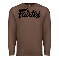 Chestnut Fairtex Combat Sport Style Black Premium Sweatshirt - Craftify