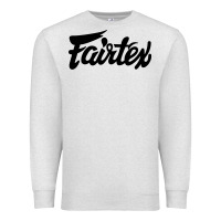 Oatmeal Heather Fairtex Combat Sport Style Black Premium Sweatshirt - Craftify