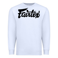 White Fairtex Combat Sport Style Black Premium Sweatshirt - Craftify