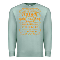 Seafoam vintage 1946 the man myth legend 77 year old birthday gifts Premium Sweatshirt - trangStudio