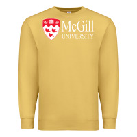 Antique Gold mcgill university Premium Sweatshirt - Craftify