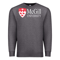 Charcoal Heather mcgill university Premium Sweatshirt - Craftify