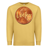 Cute Good Luck Gift - Lucky Penny Premium Sweatshirt | Teevron