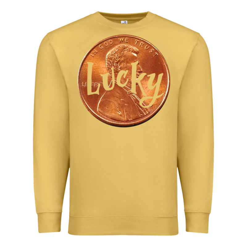 Cute Good Luck Gift - Lucky Penny Premium Sweatshirt by Craftify | Teevron