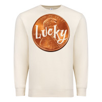 Sandshell Cute Good Luck Gift - Lucky Penny Premium Sweatshirt - Craftify