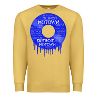 Antique Gold detroit motown record t shirt motown record t shirt Premium Sweatshirt - Craftify