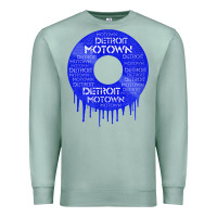 Seafoam detroit motown record t shirt motown record t shirt Premium Sweatshirt - Craftify