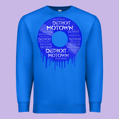 Detroit Motown Record T Shirt Motown Record T Shirt Premium Sweatshirt Designed By Craftify