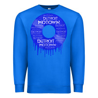 True Royal detroit motown record t shirt motown record t shirt Premium Sweatshirt - Craftify
