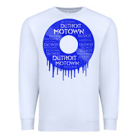 White detroit motown record t shirt motown record t shirt Premium Sweatshirt - Craftify