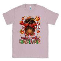 Lilac santa's favorite cheerleader afro messy bun Classic Tee - texasbilliewilder