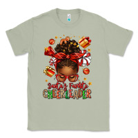 Matcha santa's favorite cheerleader afro messy bun Classic Tee - texasbilliewilder
