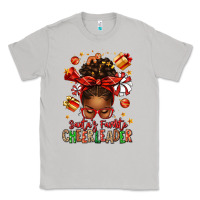 Moon Dust santa's favorite cheerleader afro messy bun Classic Tee - texasbilliewilder