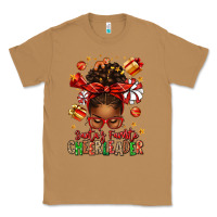 Toasted Coconut santa's favorite cheerleader afro messy bun Classic Tee - texasbilliewilder