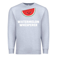 Heather Grey watermelon t  shirt watermelon whisperer t  shirt Premium Sweatshirt - Craftify