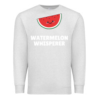 Oatmeal Heather watermelon t  shirt watermelon whisperer t  shirt Premium Sweatshirt - Craftify
