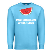 Ocean Blue watermelon t  shirt watermelon whisperer t  shirt Premium Sweatshirt - Craftify