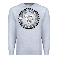Heather Grey blackfeet nation flag   blackfeet Premium Sweatshirt - Craftify
