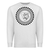 Oatmeal Heather blackfeet nation flag   blackfeet Premium Sweatshirt - Craftify