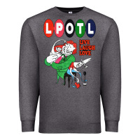 Charcoal Heather nice lpotl live laugh love Premium Sweatshirt - Craftify