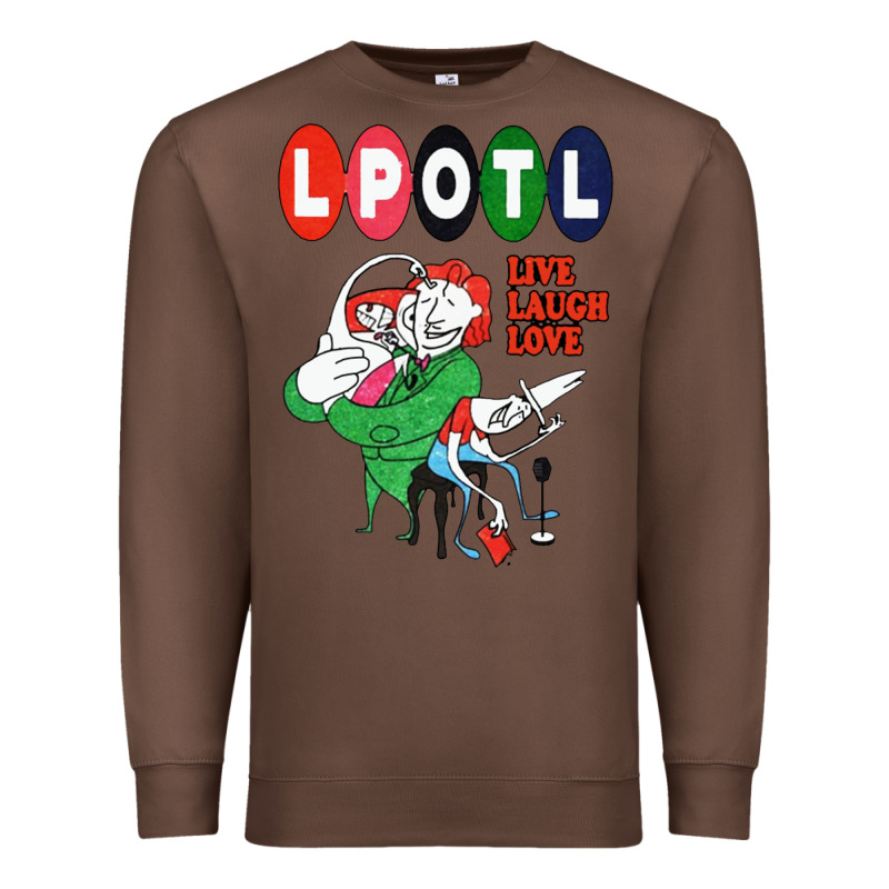 Nice Lpotl Live Laugh Love Premium Sweatshirt by Craftify | Teevron