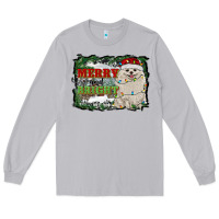 Moon Dust merry and bright pomeranian Long Sleeve Tee - RanaPortraitStore