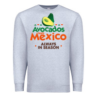 Heather Grey Avocados From Mexico Always In Season Classic Sweat Tank Women Classic Premium Sweatshirt - Craftify